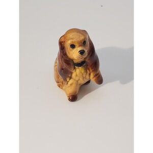Vintage unique Hagen‎ Renaker miniature Cocker Spaniel dog figurine